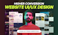 do figma website design, website mockup, figma design website, website ui ux