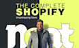 create a complete shopify store with branding