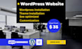 create wordpress website with free seo service