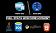 create responsive websites in html css javascript pathon sql