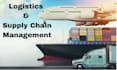 write on logistics and supply chain management