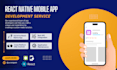 develop a cross platform mobile app using react native