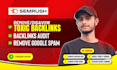 disavow bad backlinks and toxic links to remove the spam