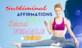 make natural female voice subliminal affirmation video