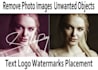 remove photos object or watermark placement