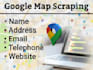 scrape google maps businesses data with phone and b2b lead