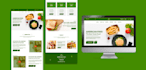 do create front end website with responsive using HTML CSS javascript bootstrap
