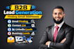 do b2b lead generation, finding email addresses by linkedin