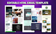 design and develop email template and HTML email template