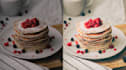 edit photos food professionally in lightroom