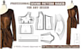 create custom clothing sewing patterns with grading and PDF