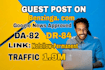 do guest post  on benzinga,com and vents magazine