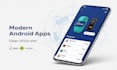 develop modern android mobile apps with clean UI using java