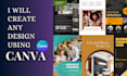 create any design using canva
