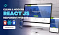 build react js website with tailwind css