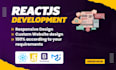 be your reactjs developer,create react front end, react tailwind css typescript