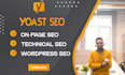 perform wordpress optimization using yoast SEO plugin