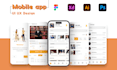 do professional mobile app UI UX design in figma