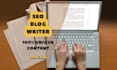 be your SEO blog content writer