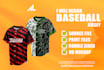 design sublimation baseball jersey