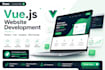 develop your vue js web application