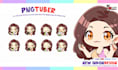 create pngtuber or giftuber chibi style or cute style