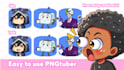 create a cute anime chibi pngtuber or giftuber for streamers