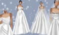 draw creative bride and bridesmaid fashion illustrations