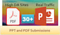 create manual 30 plus ppt and pdf submissions to top document sharing sites