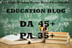 publish the guest post on da 45 education blog