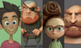 create stylized 3d character modelling and rigging with hand painted texture