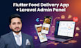 build flutter food delivery app with laravel admin panel plus delivery tracking