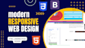 design responsive website using html css and bootstrap