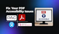 fix wcag, PDF ua, ada, aoda and sec 508 issues in your PDF