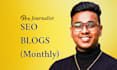 write 30 SEO articles monthly for your business