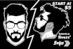 create a minimalist vector avatar, gaming or profile picture