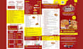 professional food menu card design for your restaurant cafe