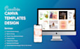 design or redesign anything in canva pro