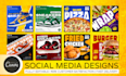 create custom social media designs on canva editor