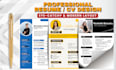 design professional resume and CV within 1 day