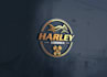 provide a modern manufacturing and industry logo