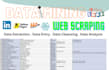 do data mining and  web scraping