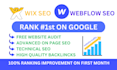 do webflow and wix SEO to achieve top rankings