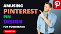 create custom pinterest pins design