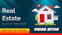 edit engaging real estate videos for social media