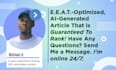 do SEO friendly, eeat optimized chat gpt writing