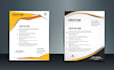 create editable letterhead and stationery items