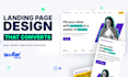 design a high converting landing page that drives leads and sales