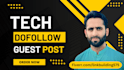write and publish on tech guest post with dofollow links