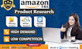 do amazon product research for amazon fba private label